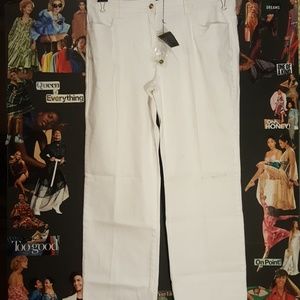 Etcetera White flare jeans